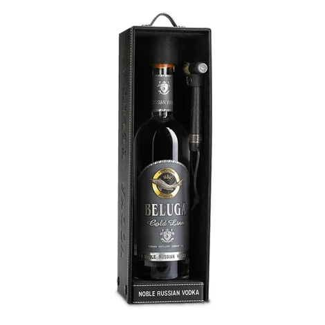 Beluga Gold Line vodka bőr díszdobozban DRS (0,7L / 40%)
