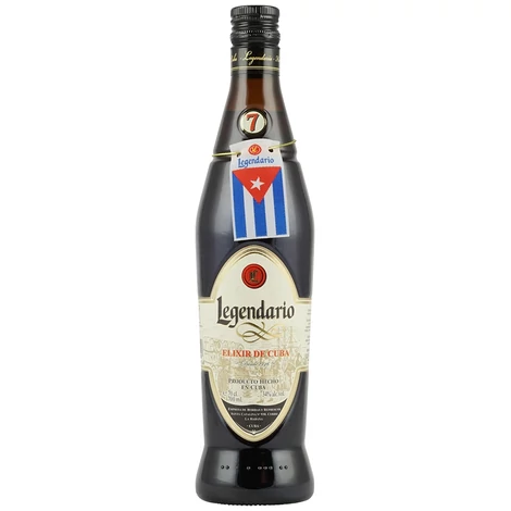 Legendario Elixir de Cuba 7 éves rum DRS (0,7L / 34%)