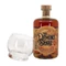 Kép 4/6 - The Demons Share 6 éves rum díszdobozban 1 üvegpohárral DRS (0,7L / 40%)